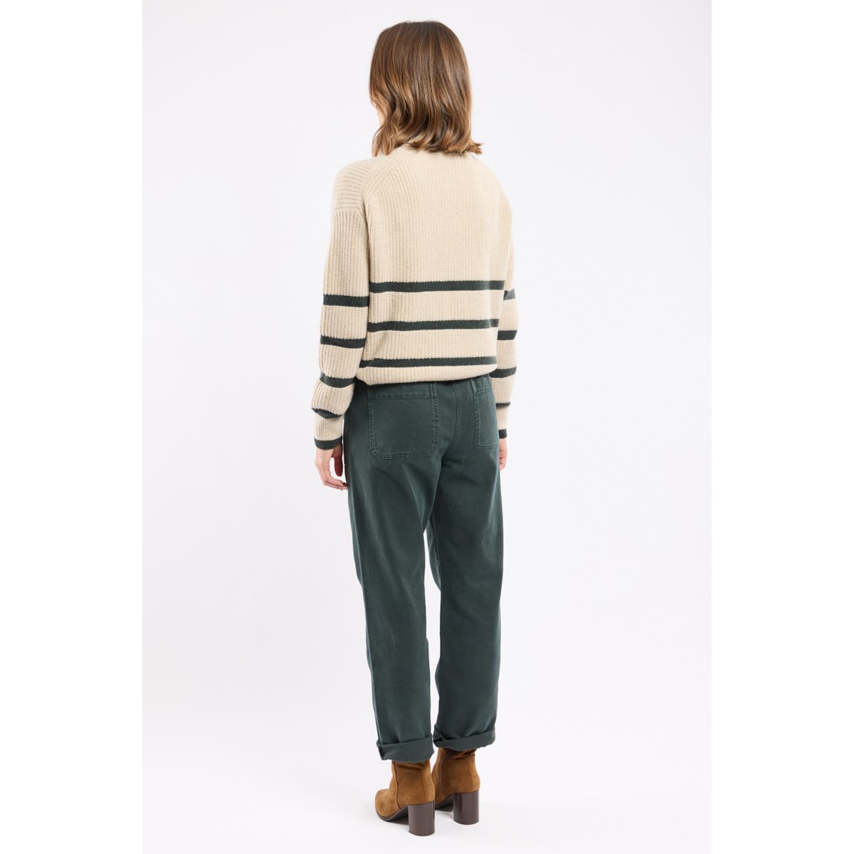 Pantalon droit velours - coton otranto, ARMOR-LUX