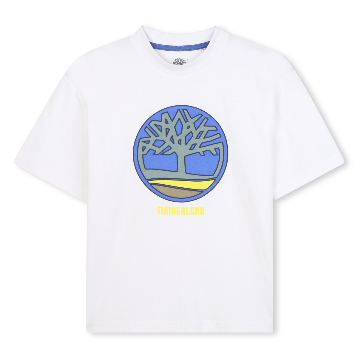 T-shirt à manches courtes en maillot blanc, TIMBERLAND