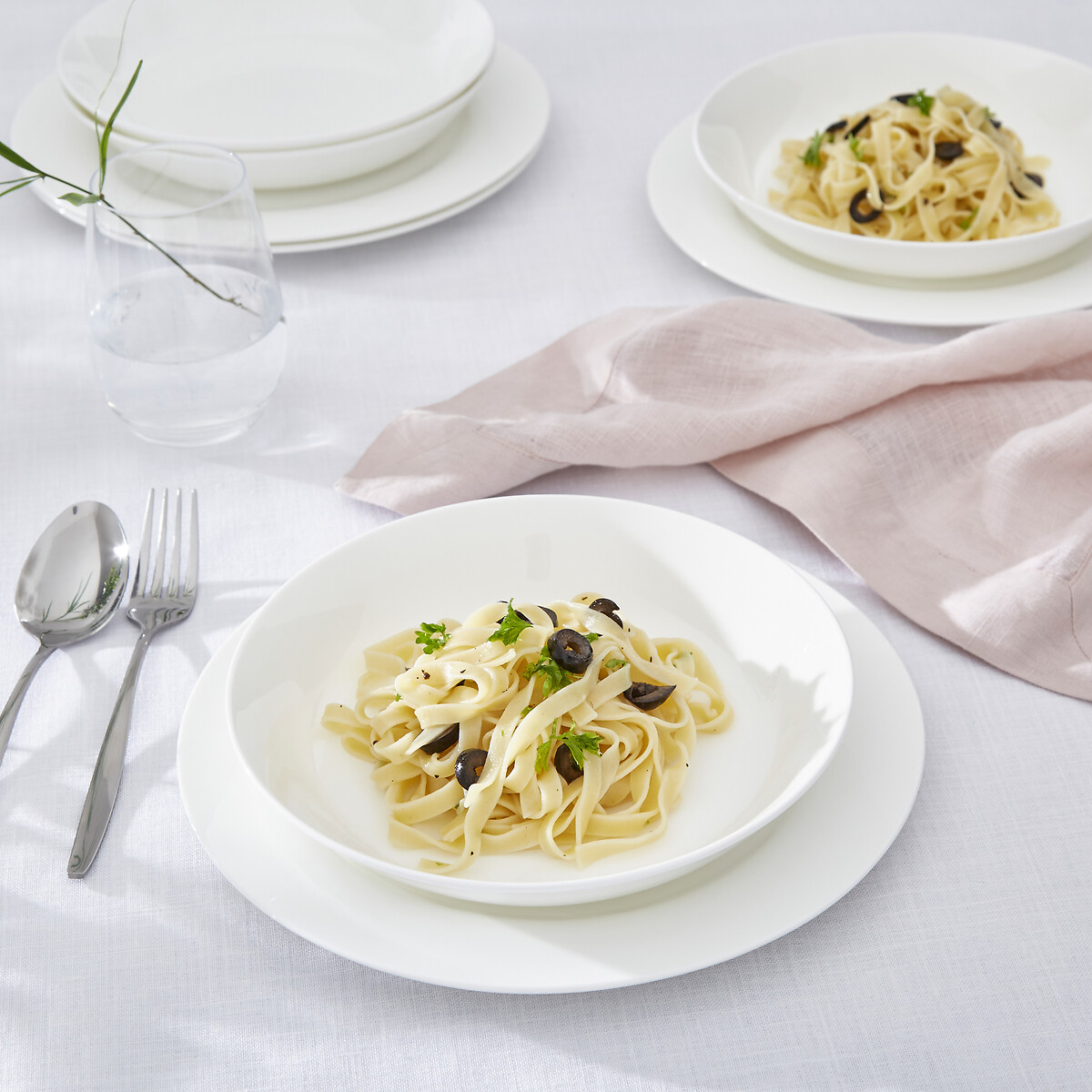 Set of 4 Serendipity Pasta Bowls white, ROYAL WORCESTER