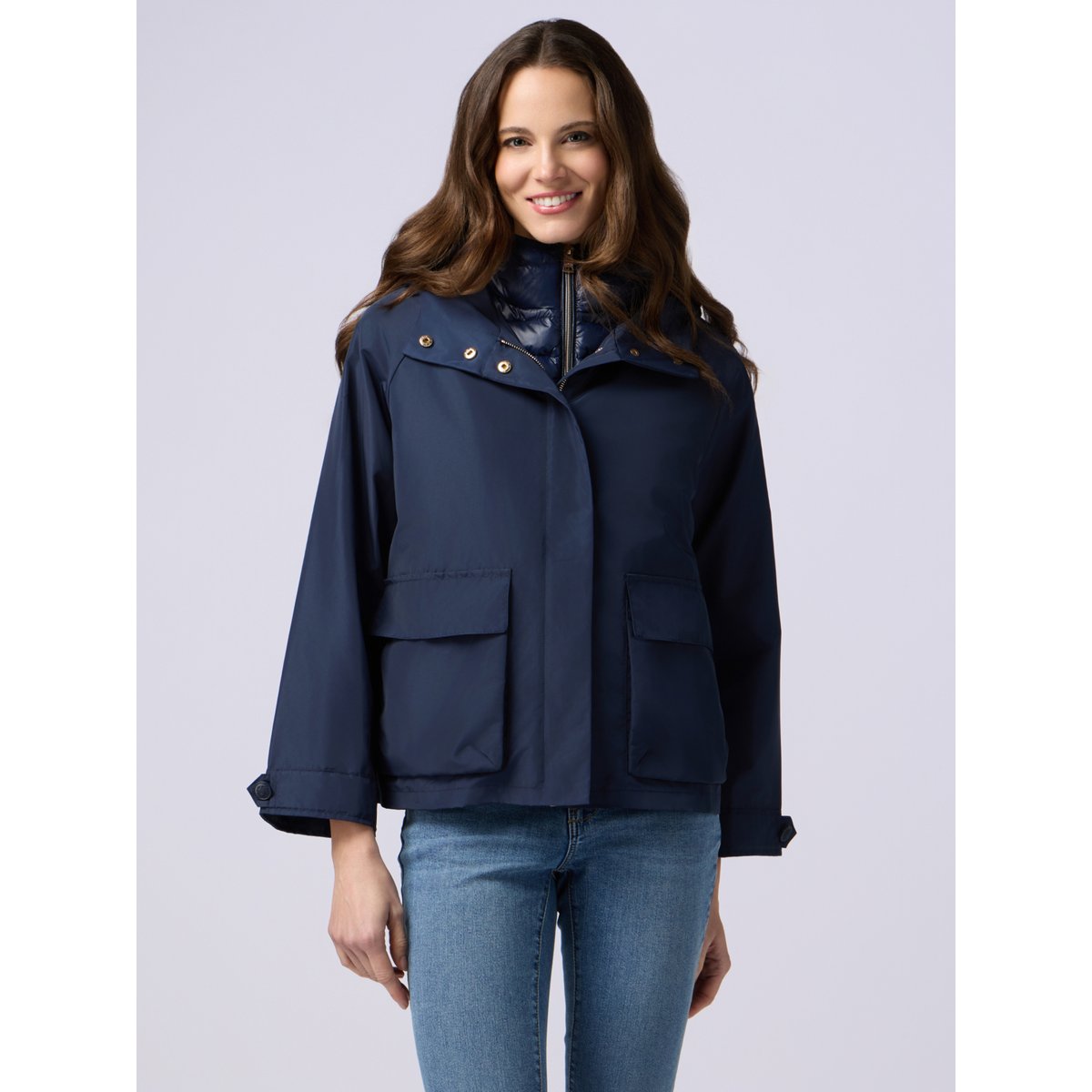 Veste combinée bleu, OLTRE