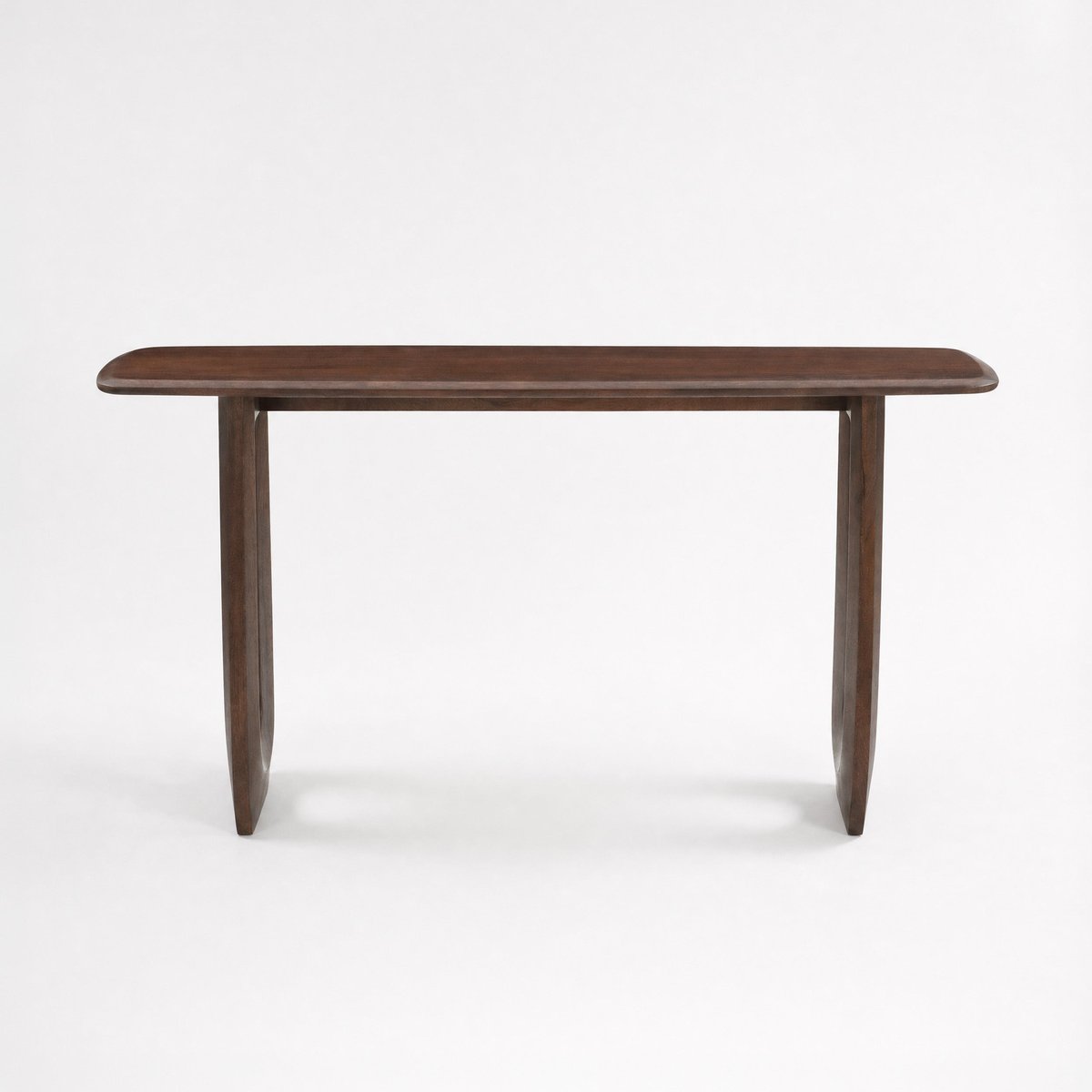 Console en bois de manguier massif 150 cm - MAYA marron foncé, MAISON PAVANE