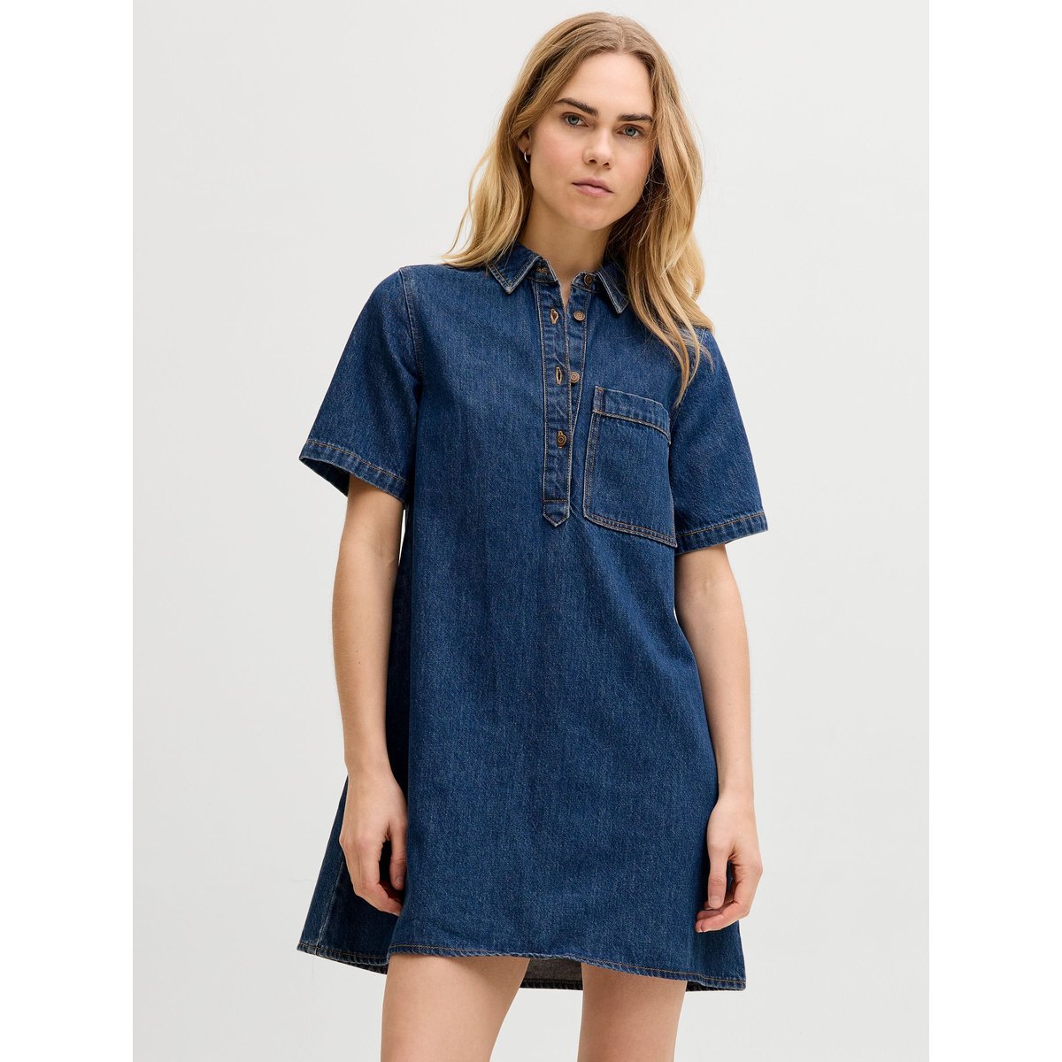 Robe En Denim medium blue denim 1, JJXX
