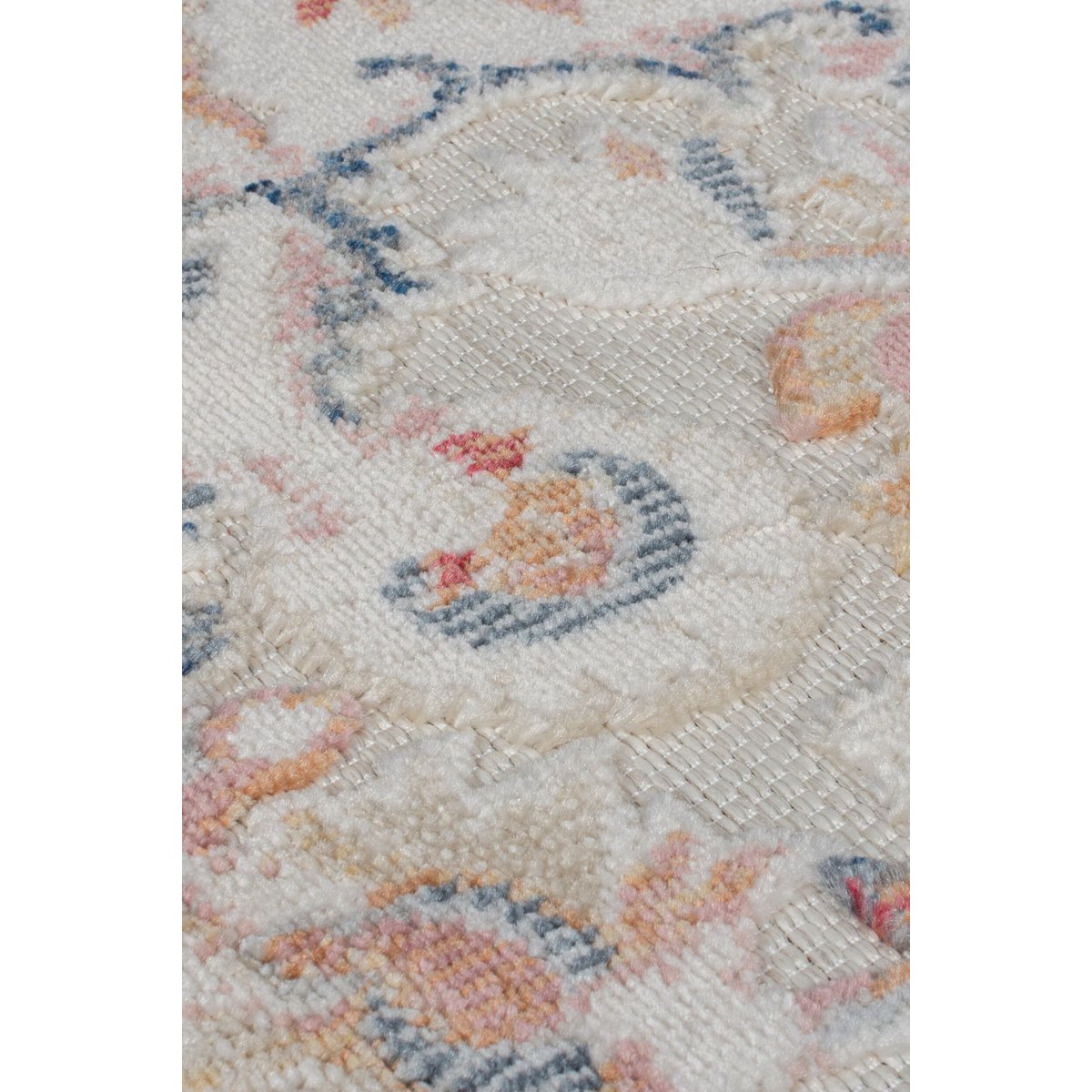 Tapis extérieur de couloir MABEL bleu, FLAIR RUGS