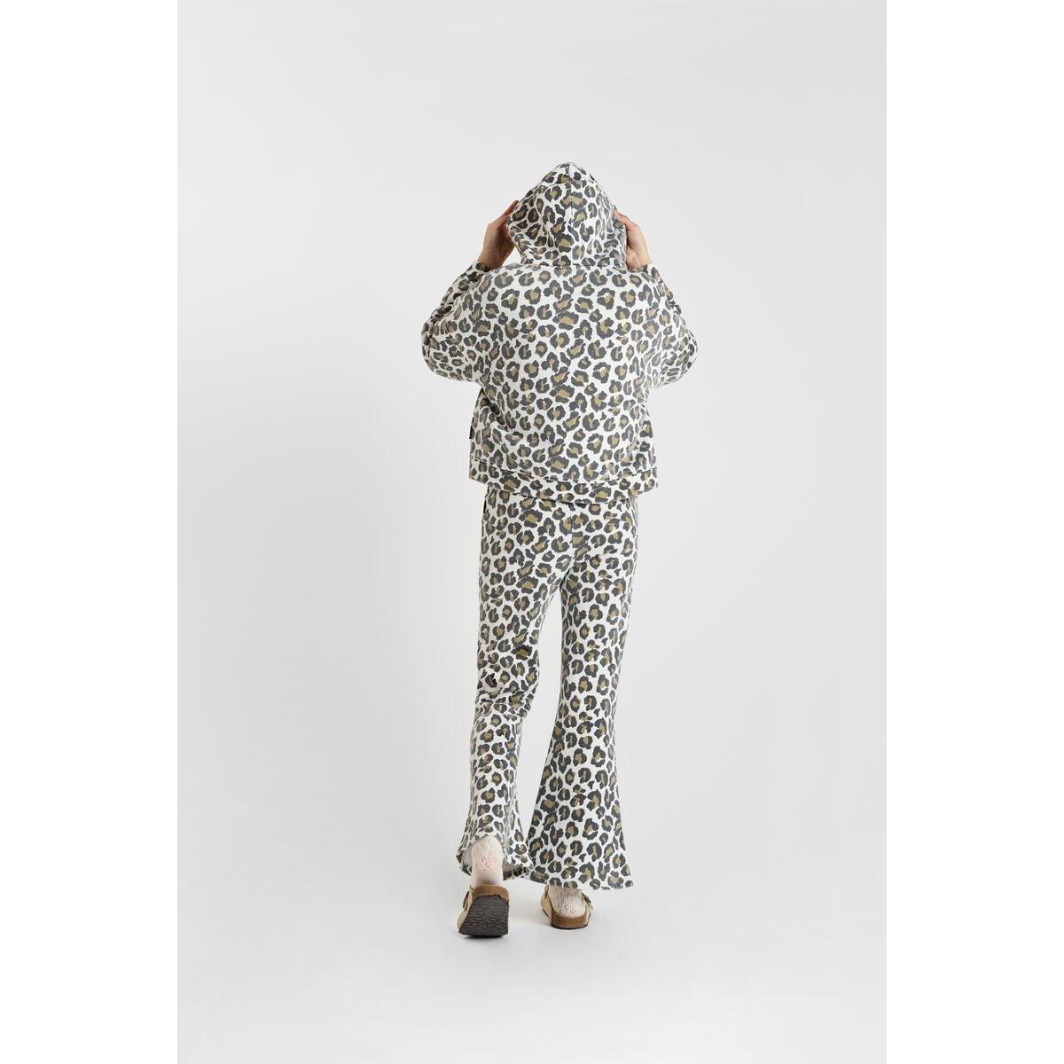 Sweat-Shirt capuche PAMELAGI leopard, LE TEMPS DES CERISES
