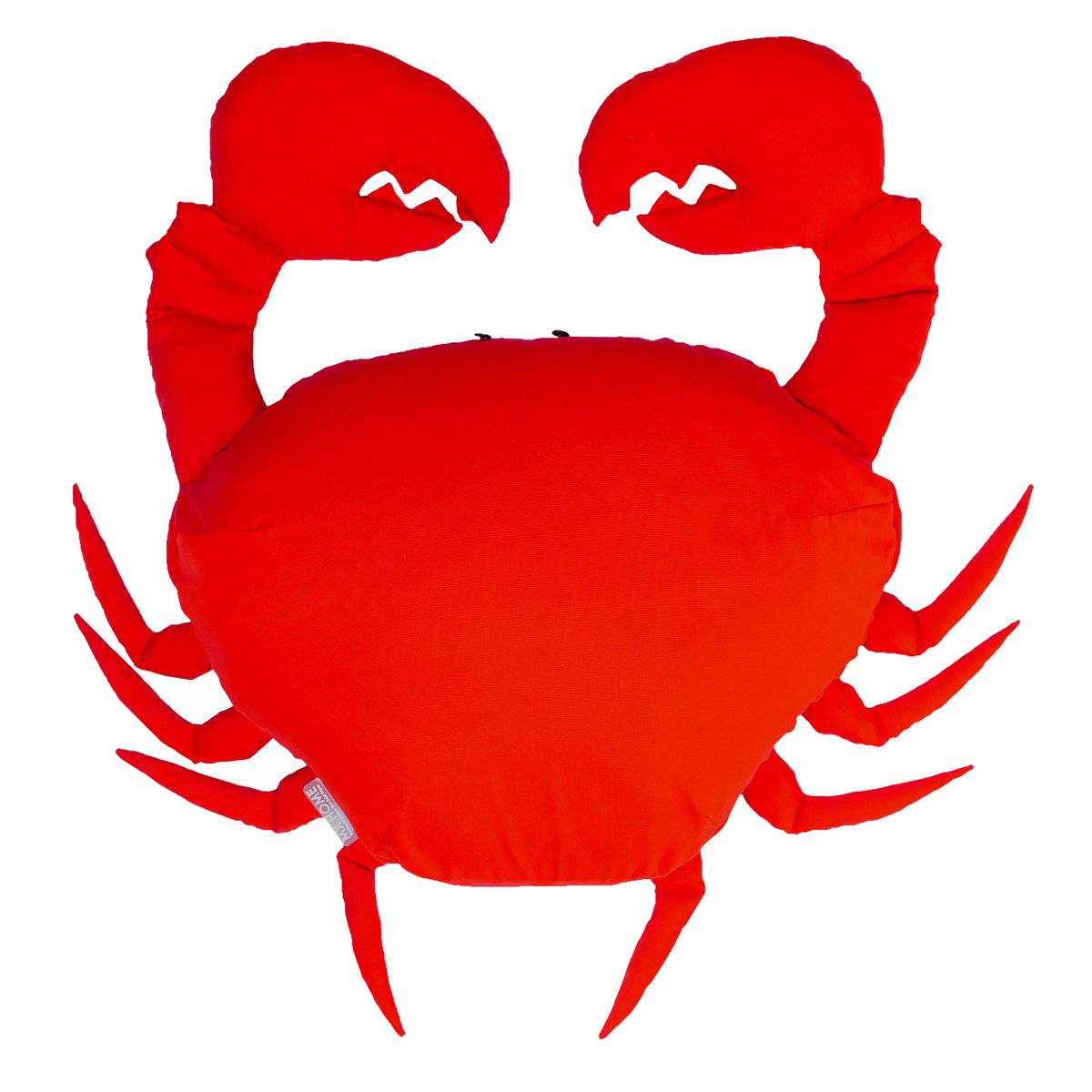 Pouf crabe extérieur flottant déhoussable rouge, MX HOME