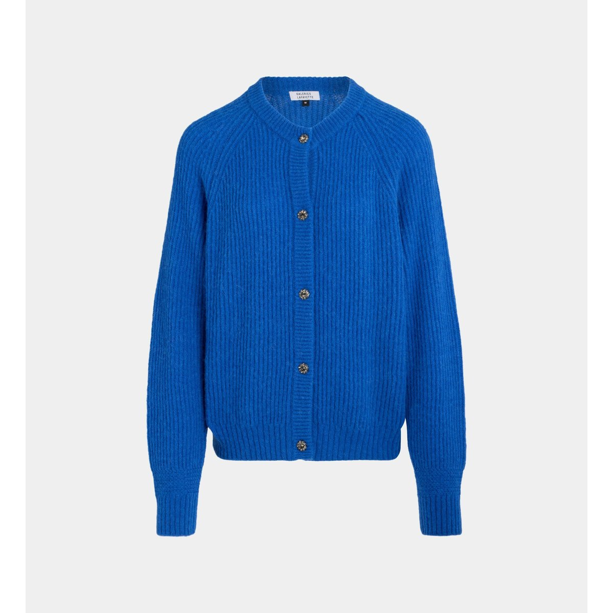 Cardigan dawn c alpaga mélangé bleu cobalt, GALERIES LAFAYETTE