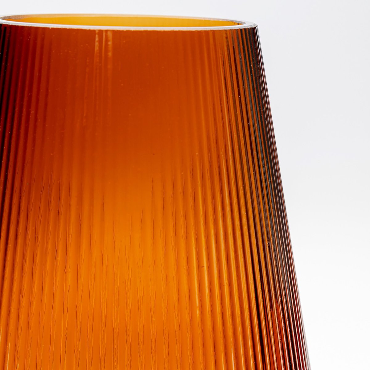 Vase en verre, EARTHY marron, KARE DESIGN