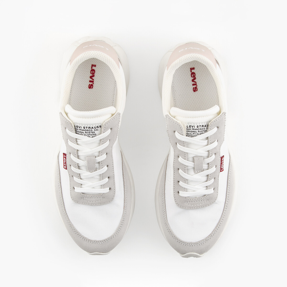 Baskets Greta S blanc, LEVI'S