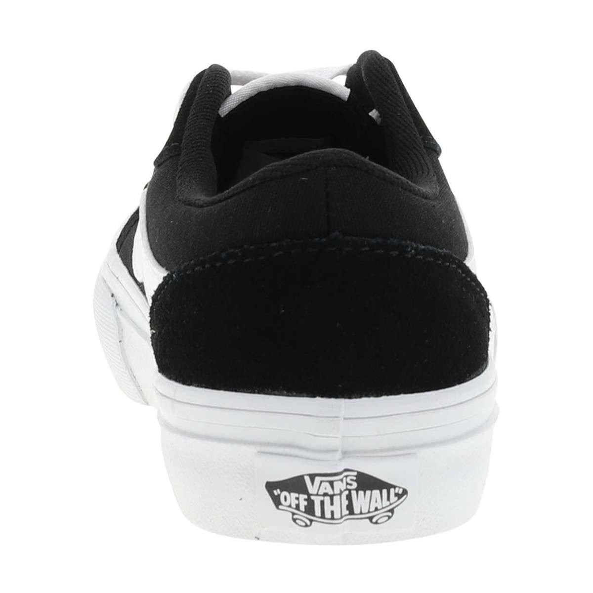 Baskets VERO LS cuir talon plat noir, VANS