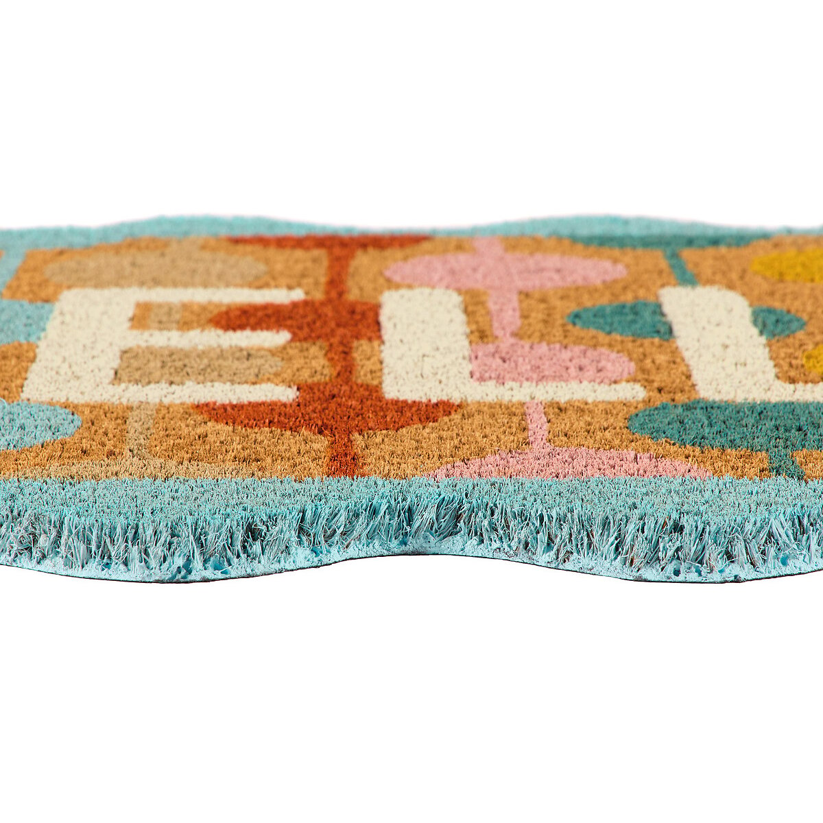 Taimi Multi Scallop Coir Doormat multi-coloured, SCION