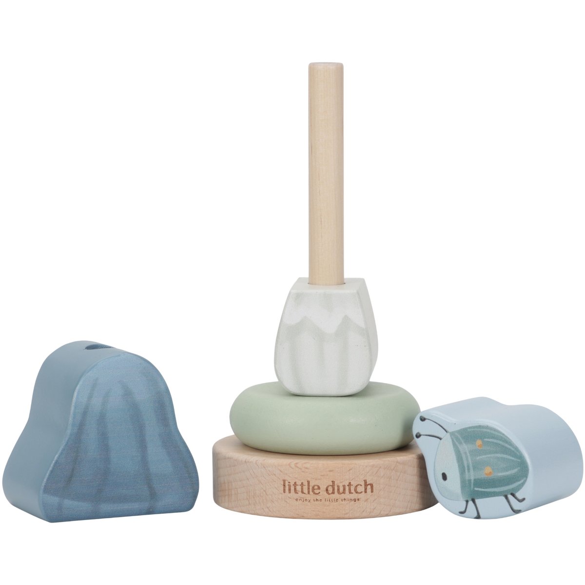 Coffret 3 jeux d'éveil couleur unique, LITTLE DUTCH