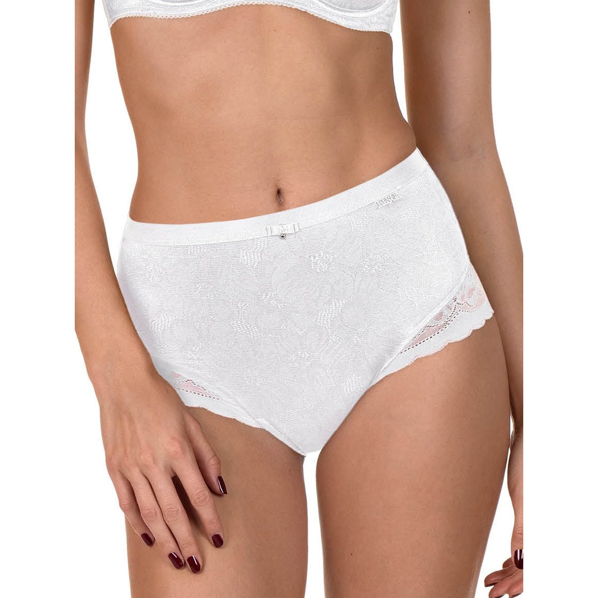 Culotte taille haute EVELYN blanc, LISCA