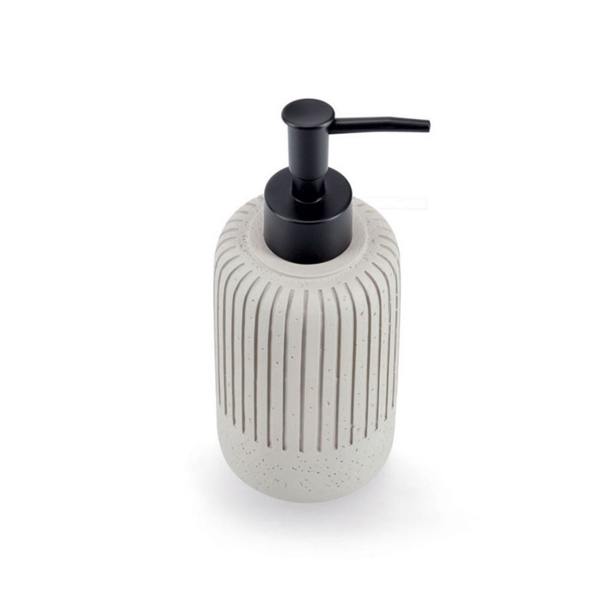 Pompe à savon design béton gris clair, ZELLER PRESENT