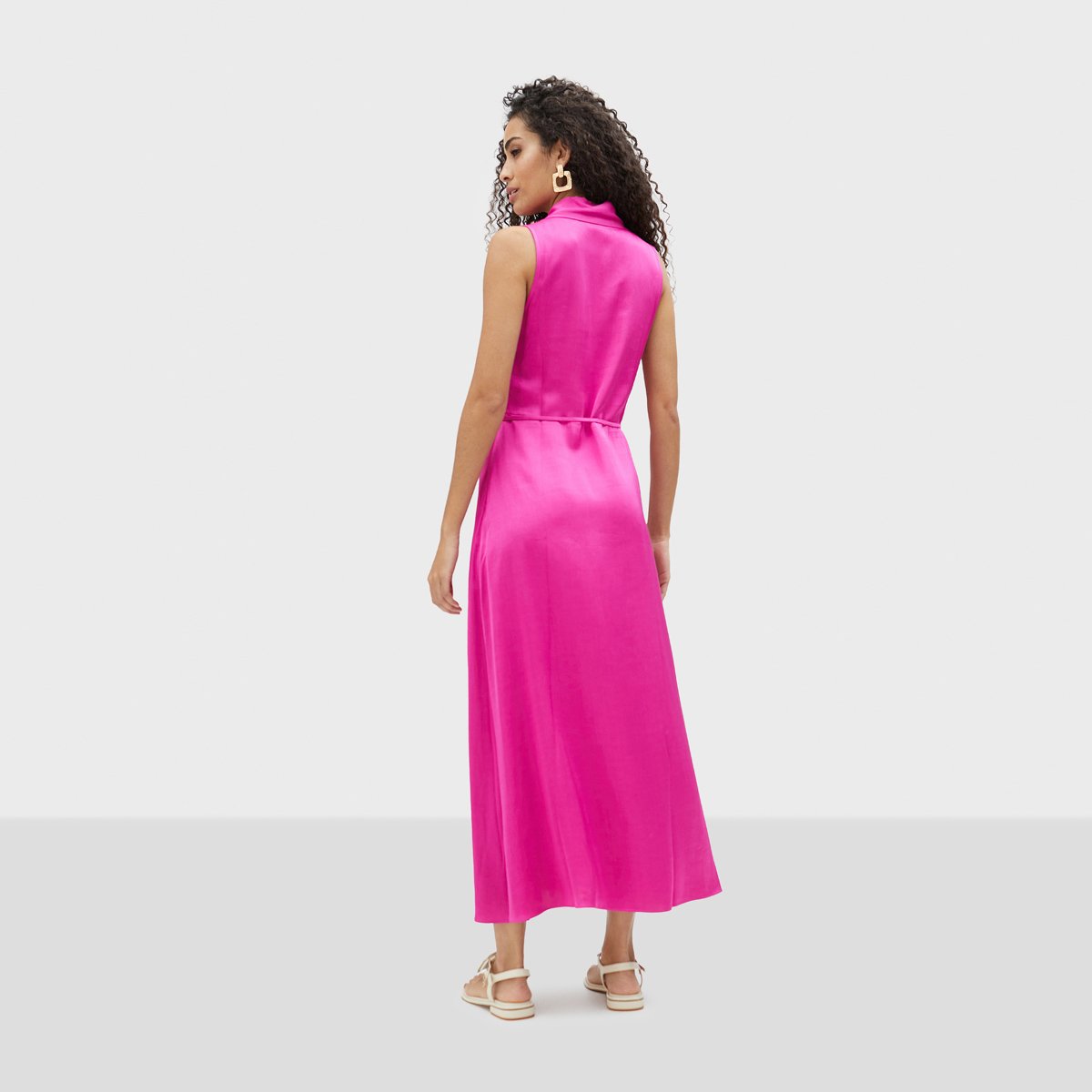 Robe longue sans manches fushia, LOLA CASADEMUNT