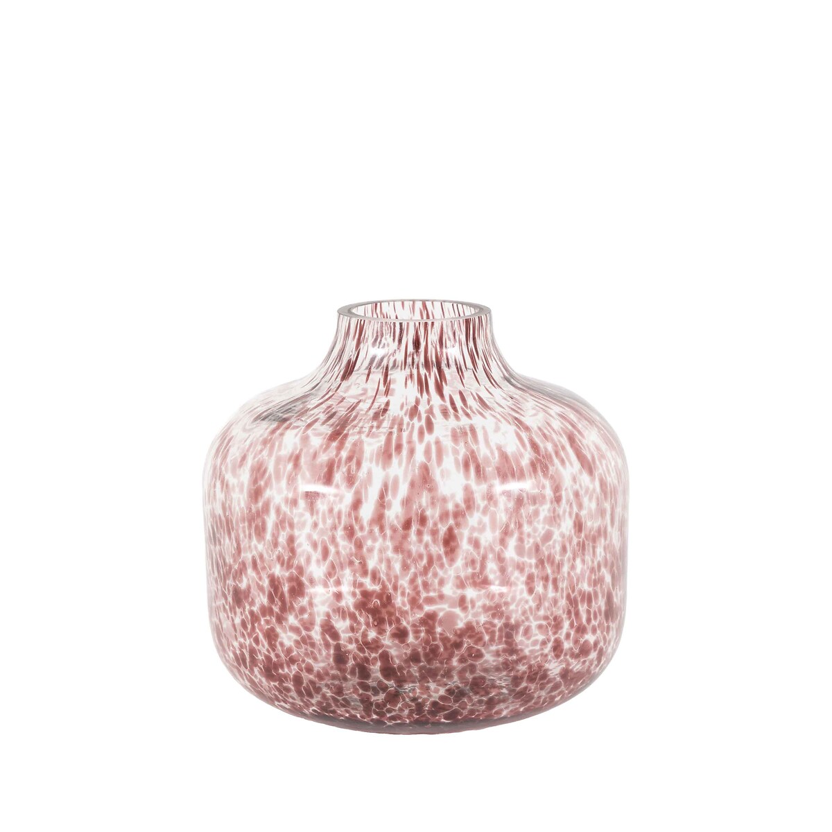 18cm Small Confetti Glass Vase brown              , ÉDITÉ