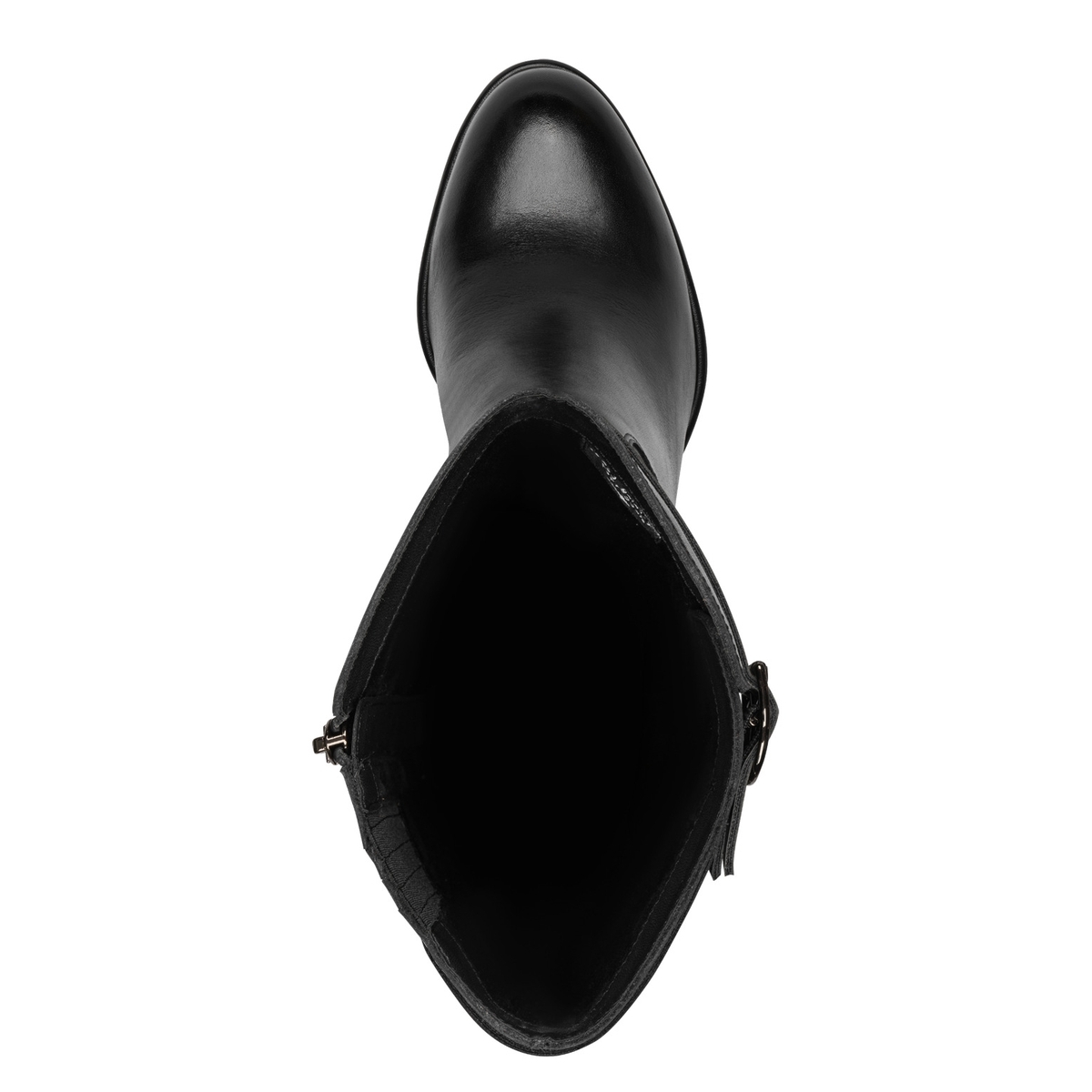Bottes talon bloc noir, TAMARIS