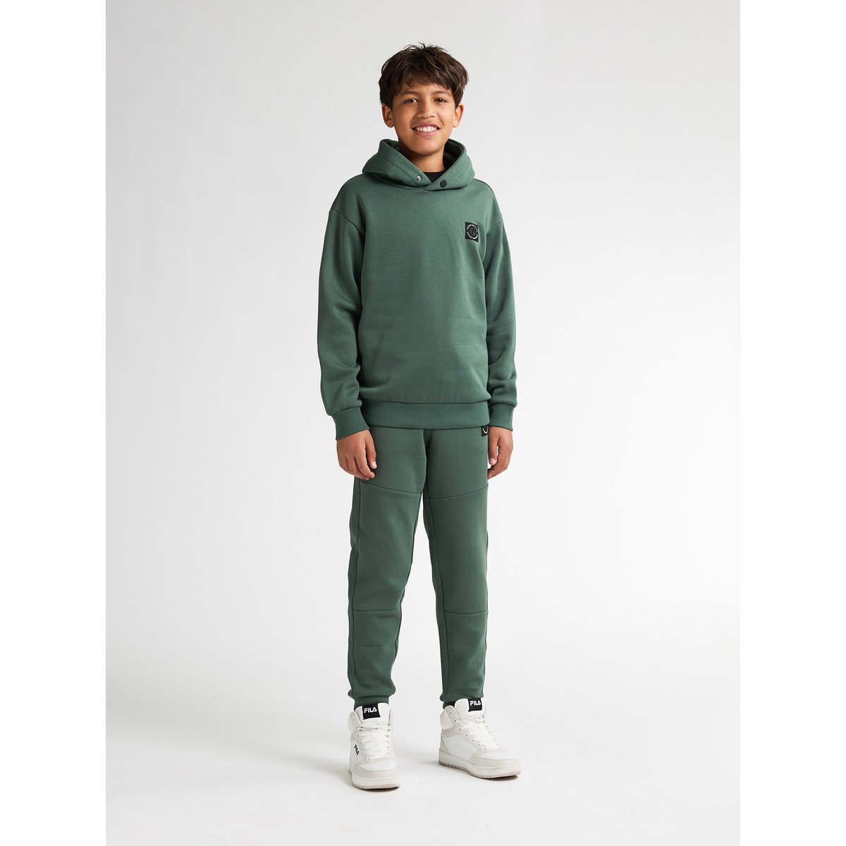 Pantalon de jogging décontracté uinta vert green smoke, PETROL INDUSTRIES