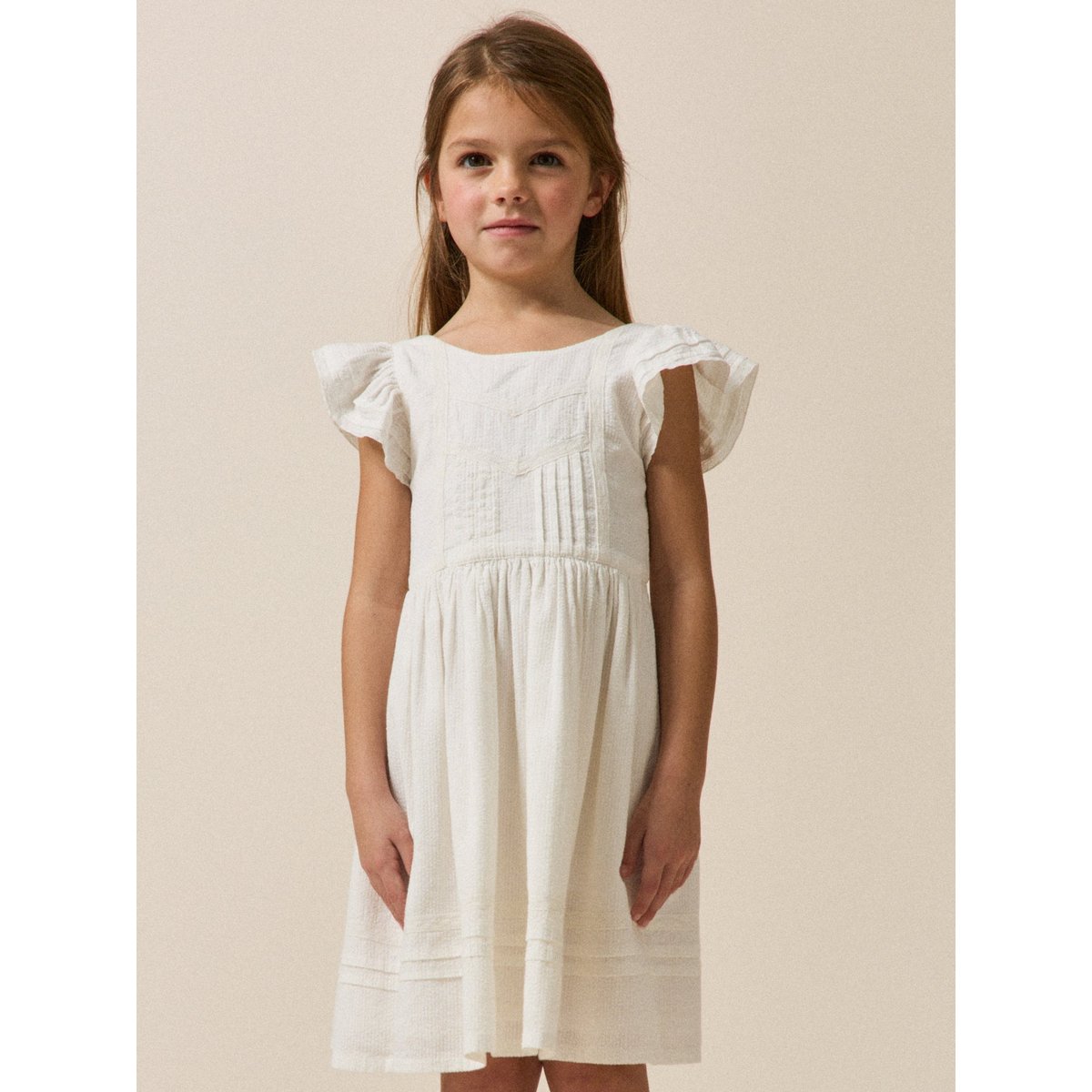 Robe trousseau  Sixtine - Collection Fêtes et Mariages ecru, CYRILLUS