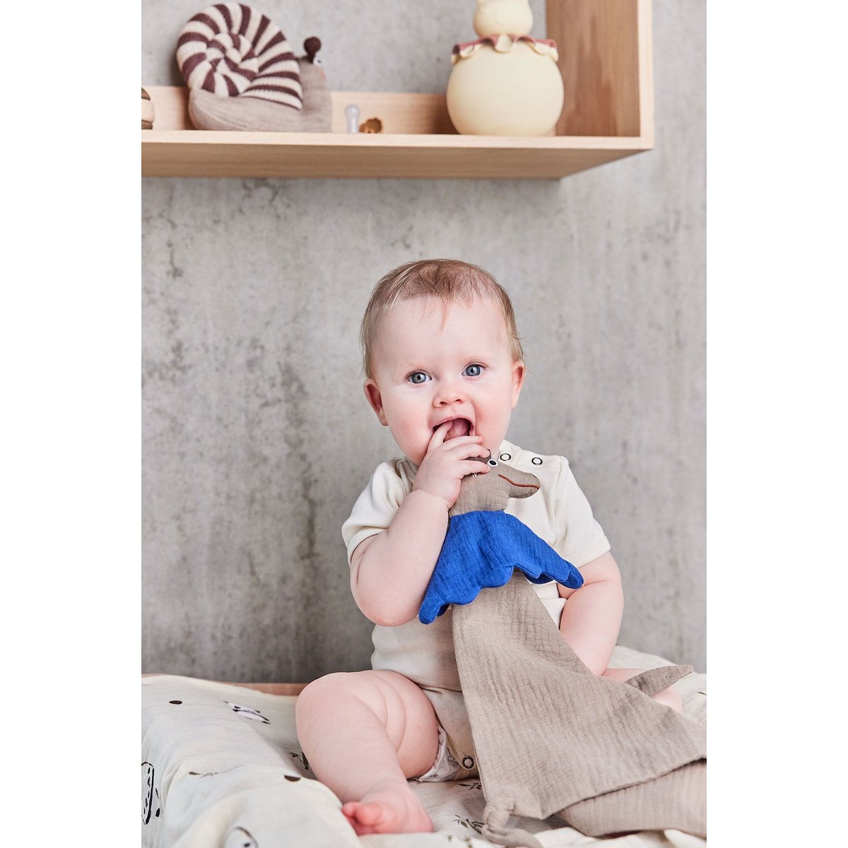 Doudou en coton à thème animalier MINI marron, OYOY LIVING DESIGN
