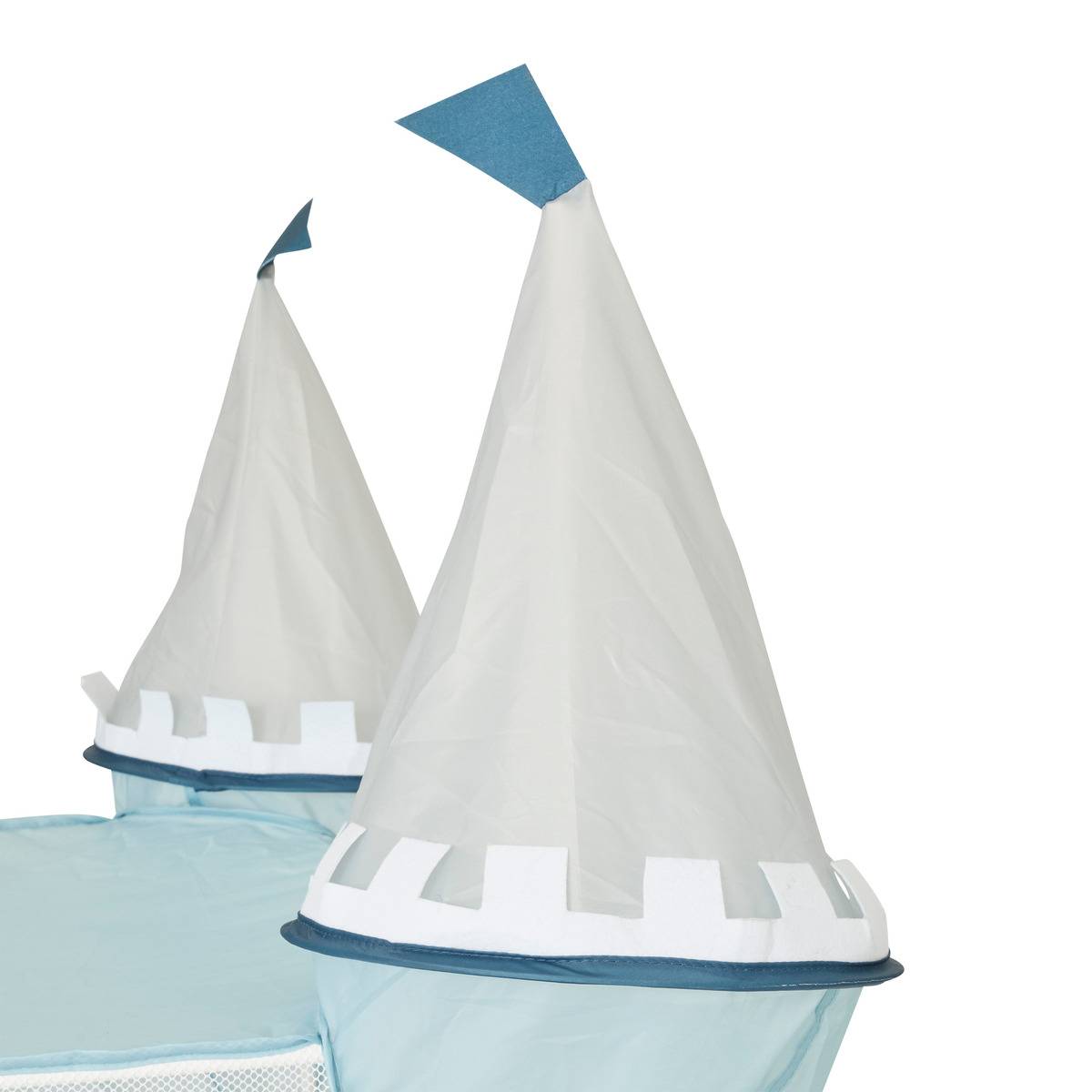 Tente enfant CHATEAU bleu, ATMOSPHERA FOR KIDS