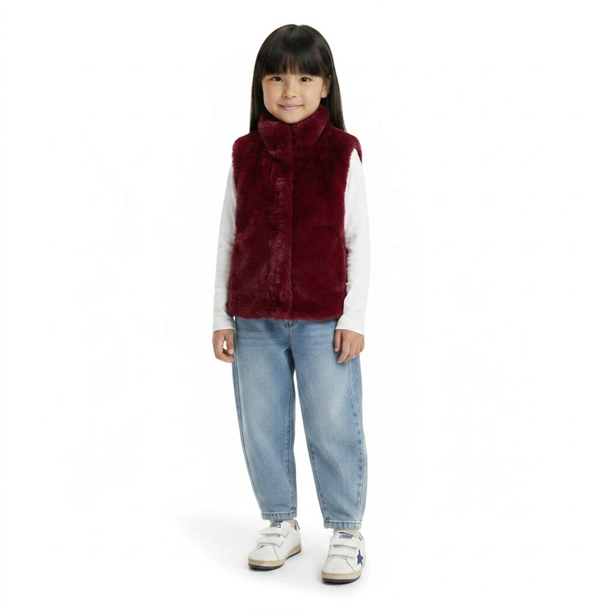 Blouson sans manche - Très bon état rouge, MAYORAL