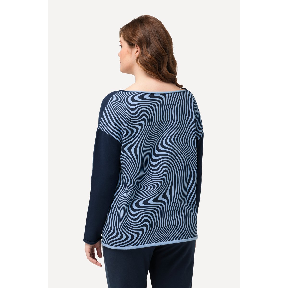 Sweat-shirt d'intérieur bleu nuit, ULLA POPKEN