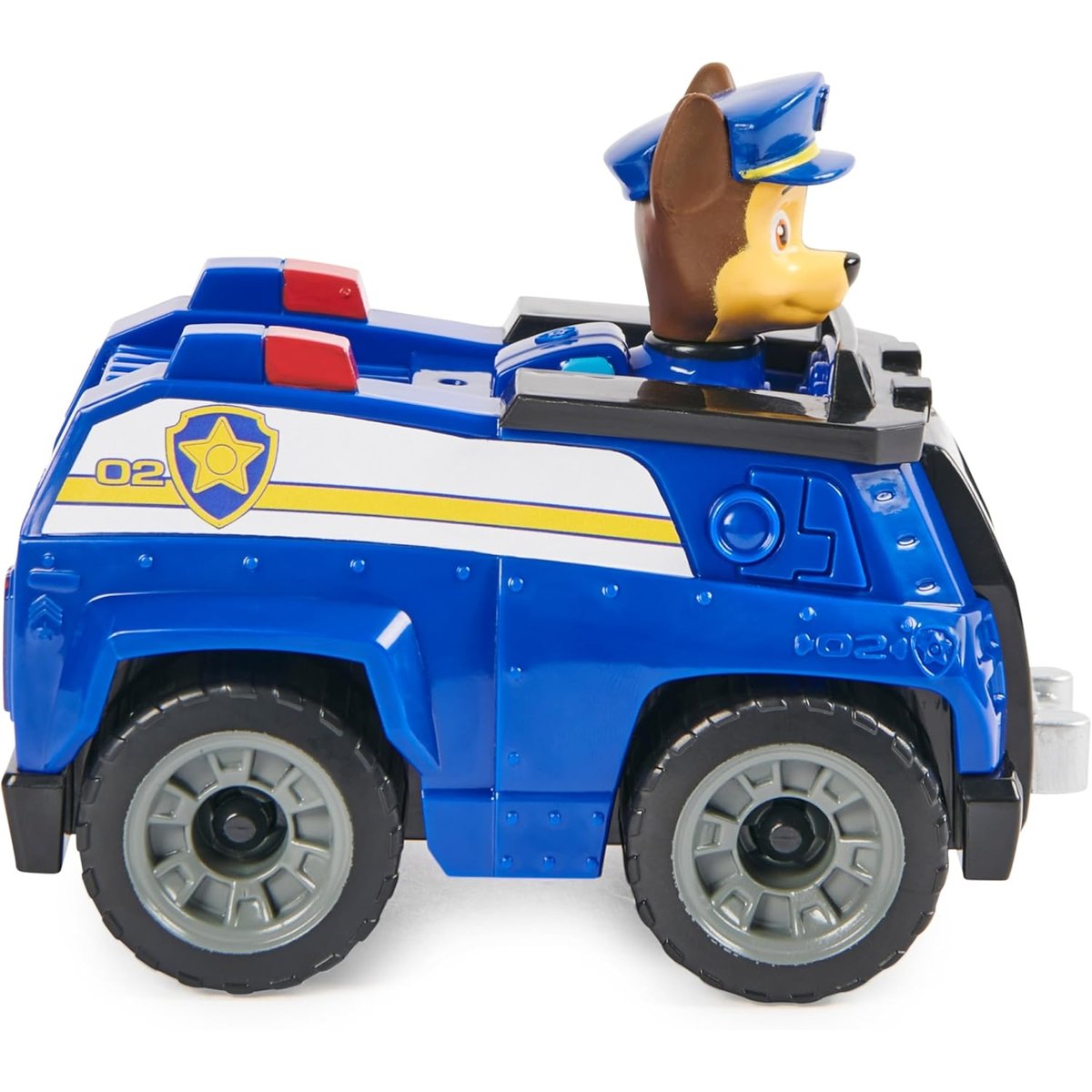 La Pat Patrouille Véhicule de police avec la figurine de Chase multicolore, SPIN MASTER