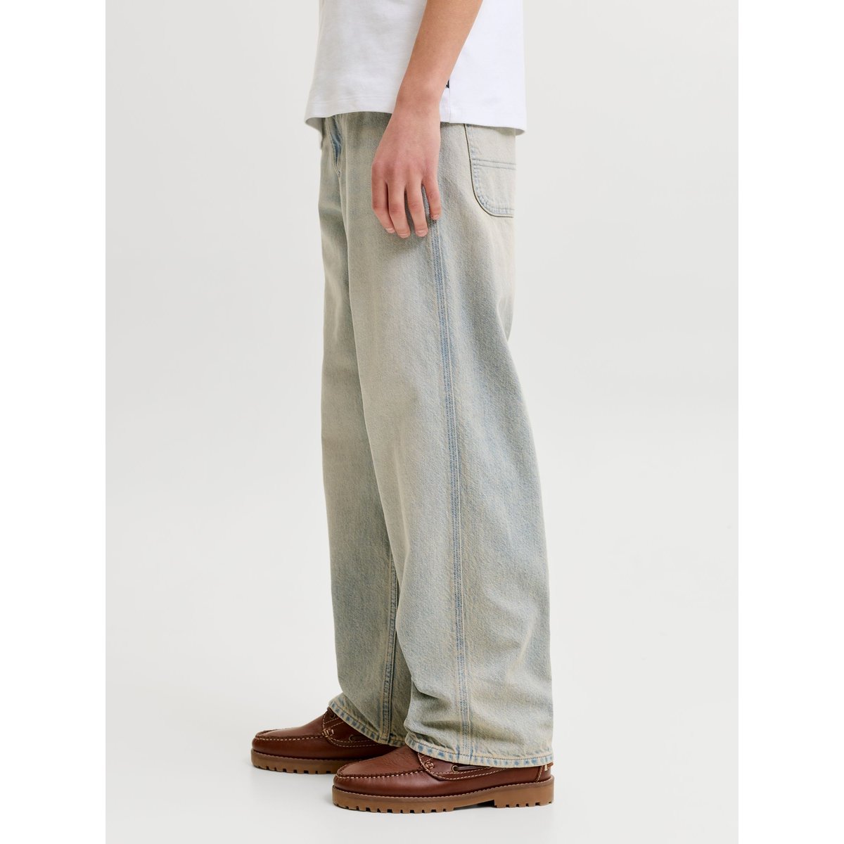 Jean Baggy Fit light blue denim, JACK & JONES JUNIOR