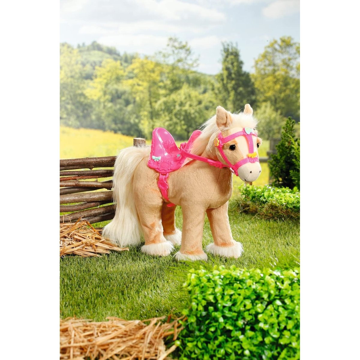 Baby Born My Cute Horse-Cheval en peluche interactive v002235, ZAPF CREATION