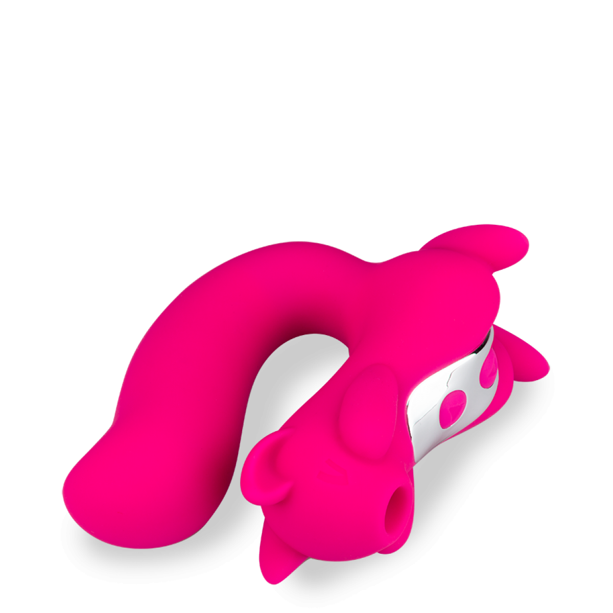 Stimulateur sans contact et vibro Squirrel fuchsia, LOVE AND VIBES
