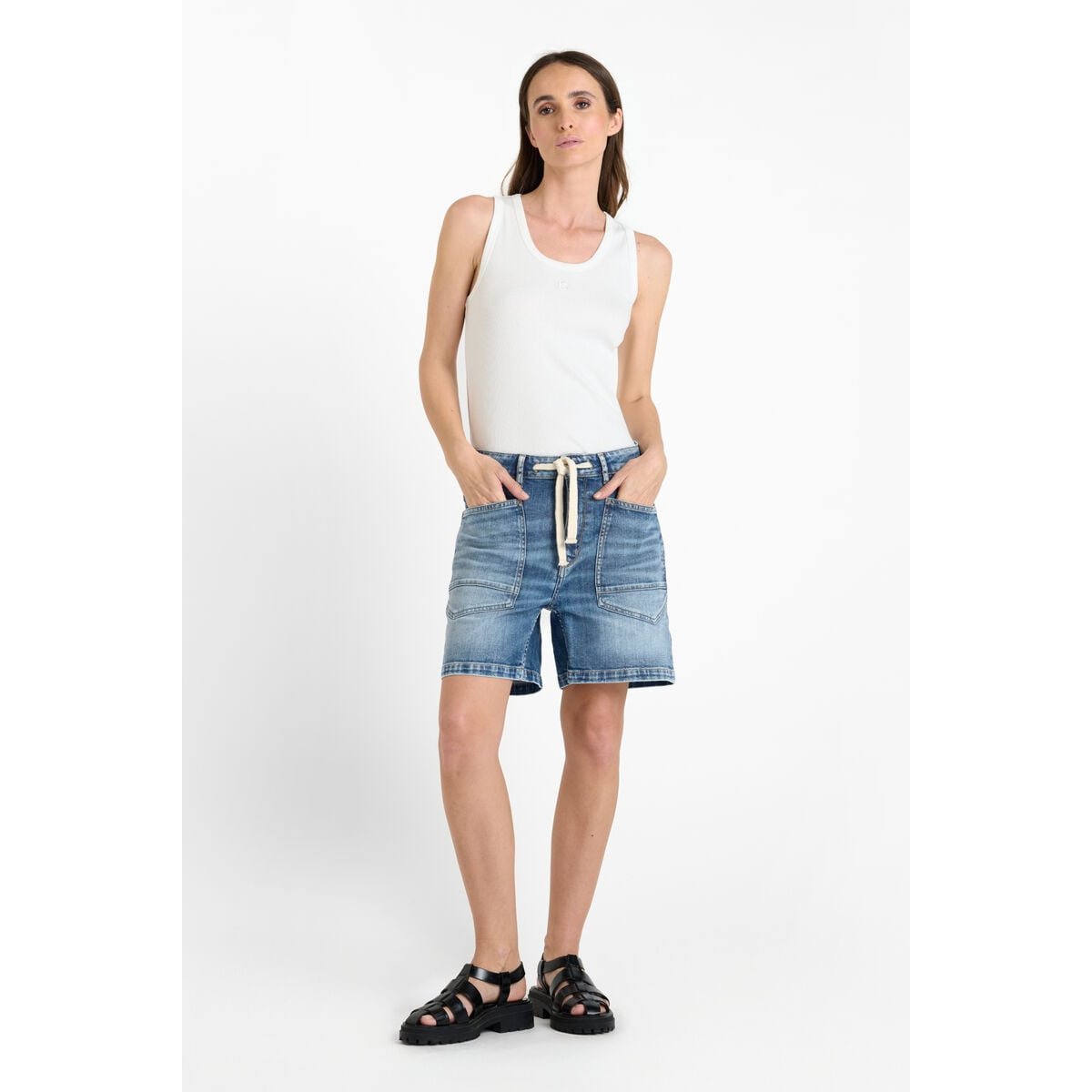 Short en jeans MADO blue, LE TEMPS DES CERISES
