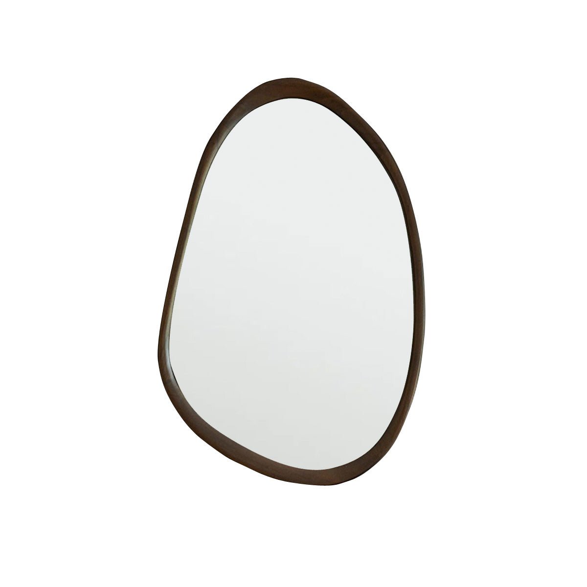 Miroir organique en bois massif 60x90 cm VINTAGE marron, BERAH GETAH