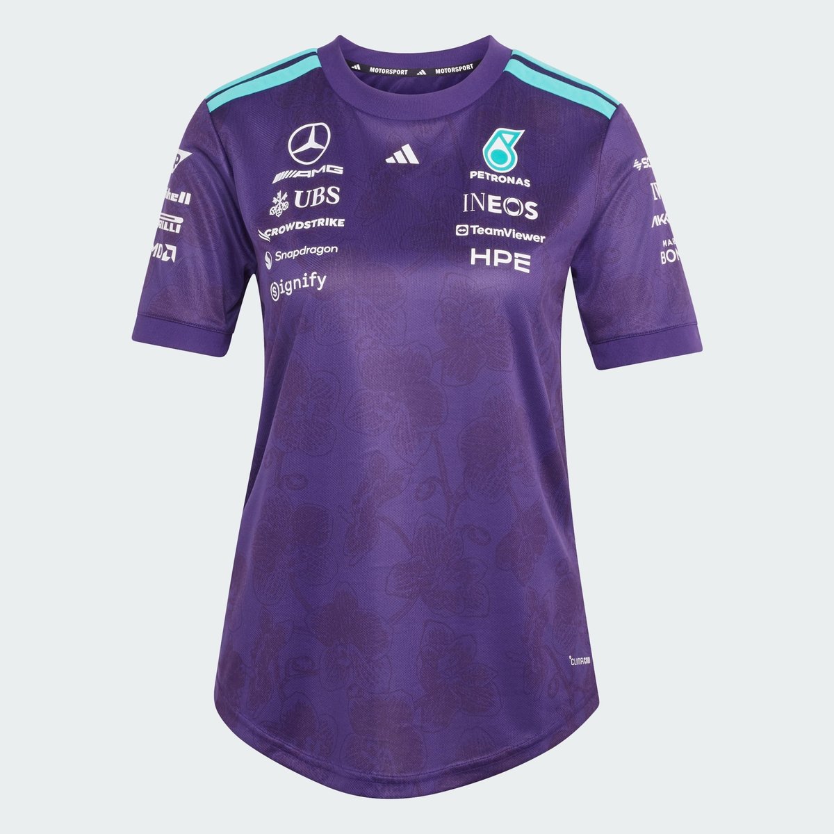 Maillot Pilote Mercedes - Amg Petronas Formula 1 Team Vanda Bloom Maillot Pilote Mercedes - Amg Petronas Formula 1 Team Vanda Bloom dark purple, adidas Performance