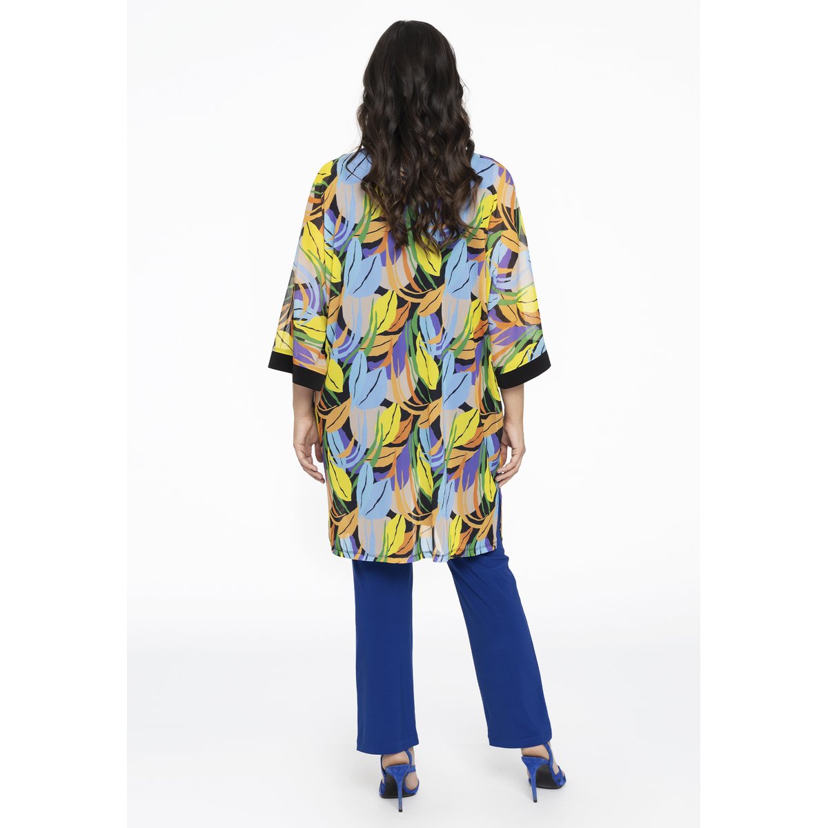 Kimono manches larges noir, YOEK