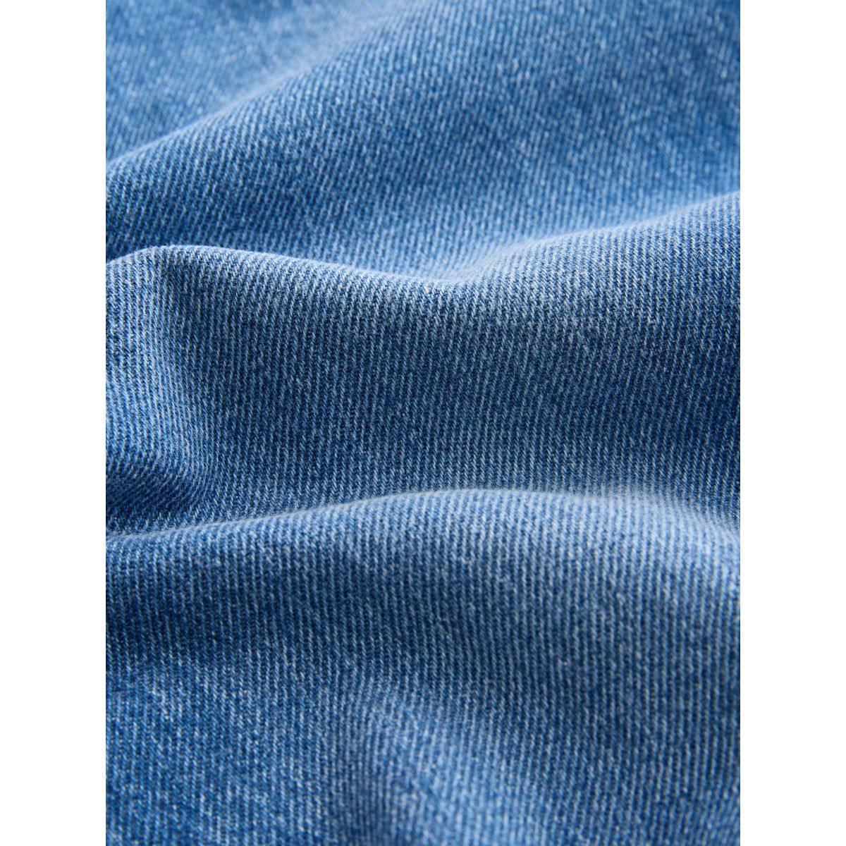 Jean barrel denim moyennement délavé, NEXT