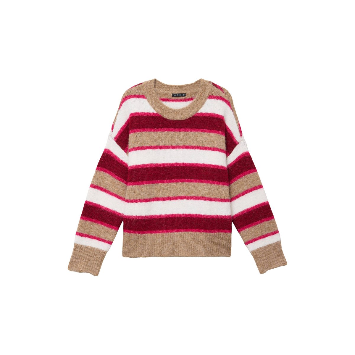 Pull col rond rose, BREAL