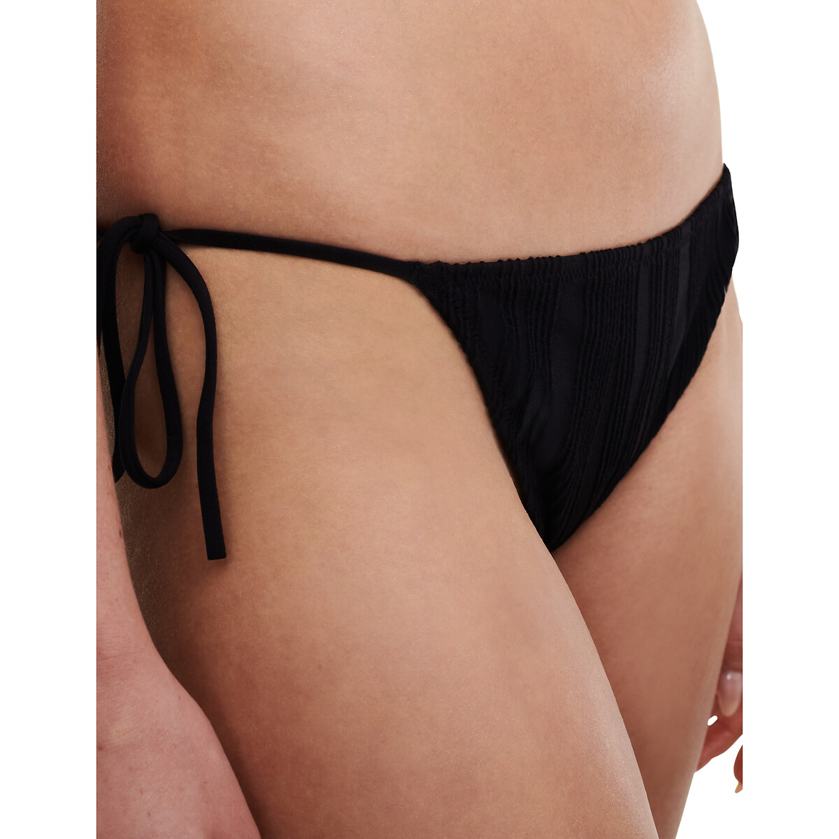 Bikini à nouer One Size Pulp noir, CHANTELLE