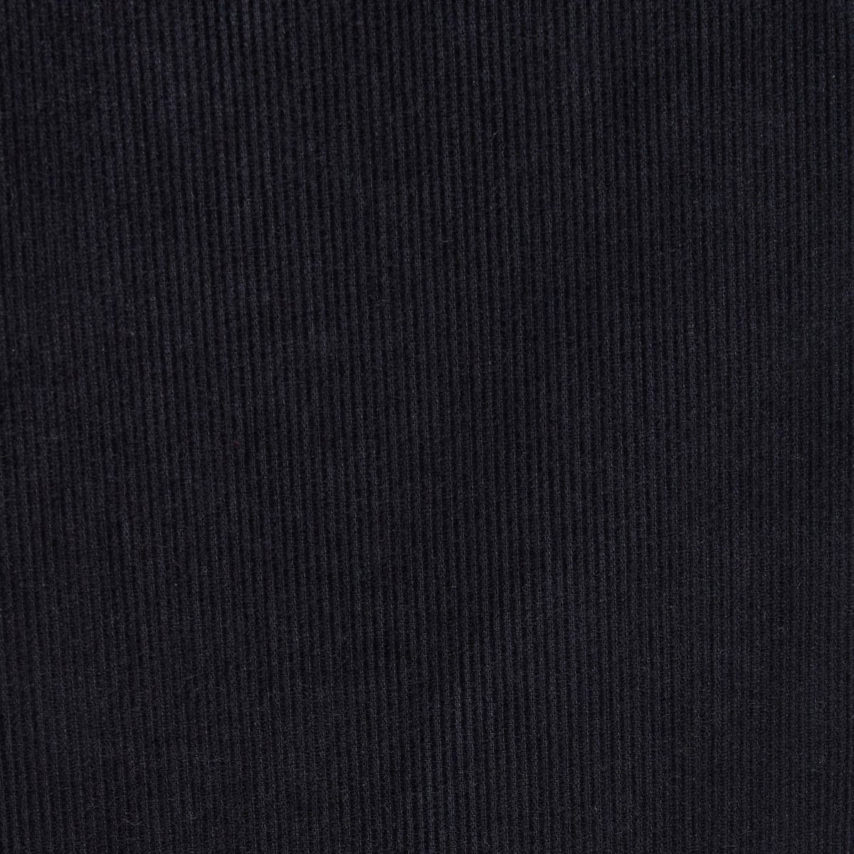 Pantalon taille élastiquée uni en coton marine, MONOPRIX