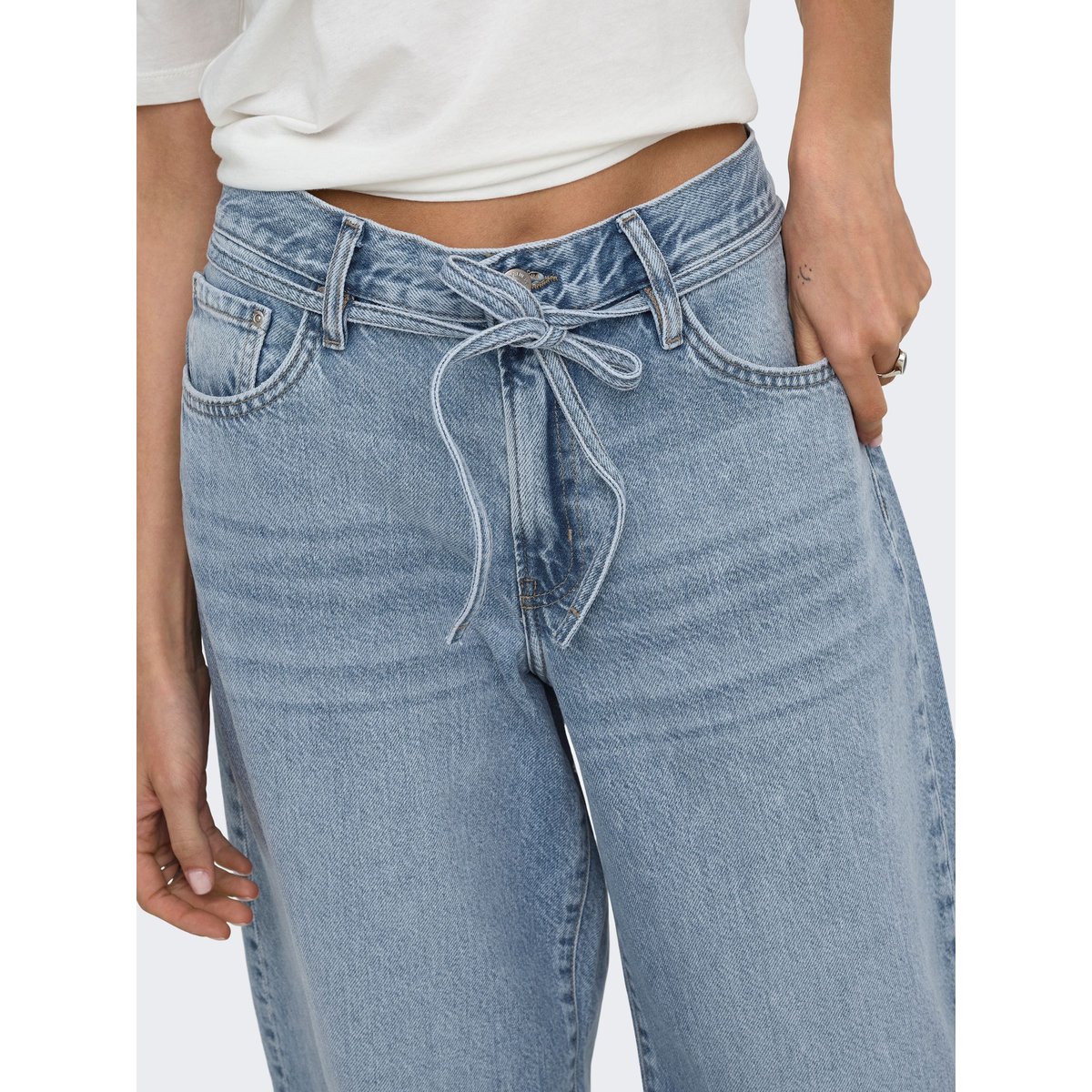 Jean Coupe Droite light blue denim, ONLY