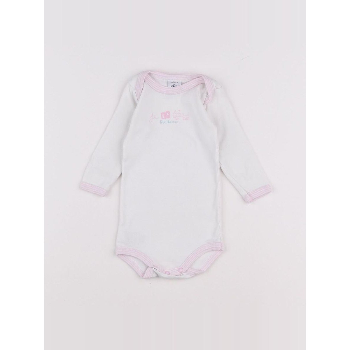 Body - Très bon état blanc, PETIT BATEAU