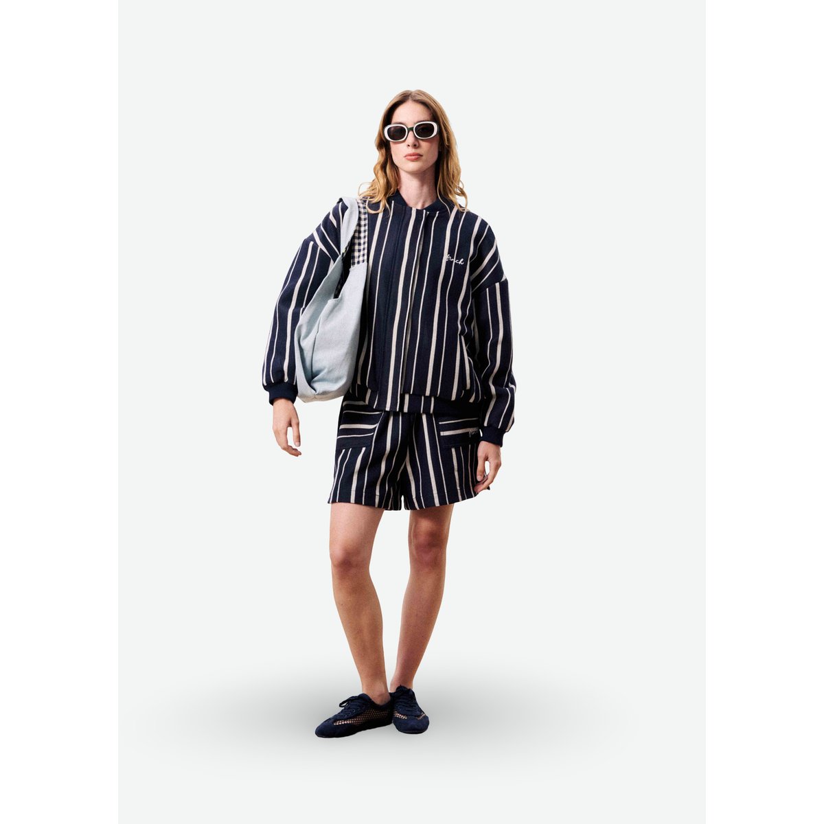 Bomber MAVERICKS bleu marine, FRNCH