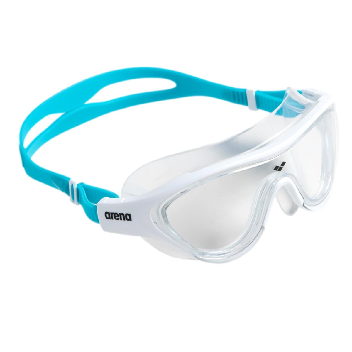 Lunettes The One Mask Junior clear-white-lightblue, ARENA