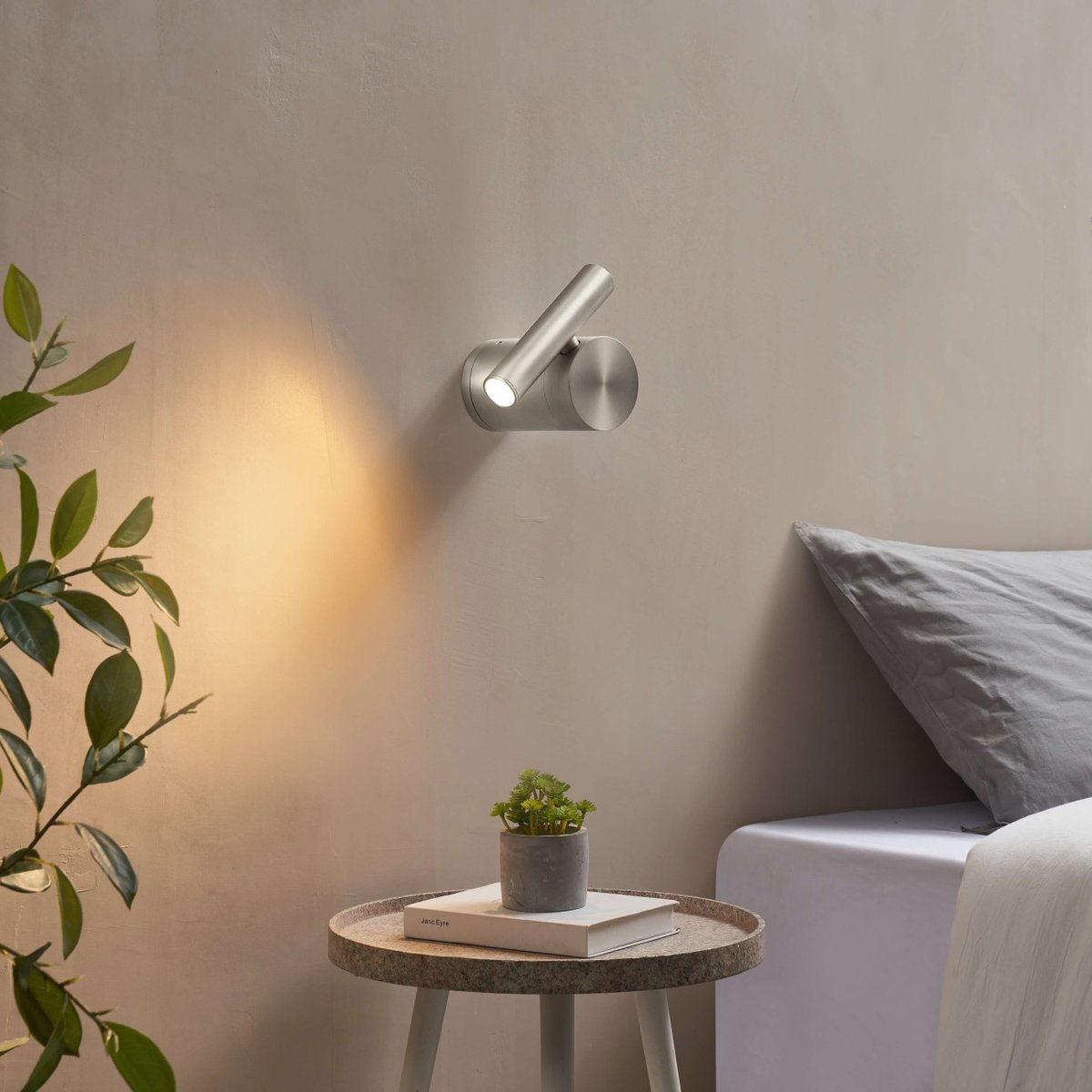 Applique liseuse chromée dimmable LED - ISÉVIA argenté / chromé, KOSILUM