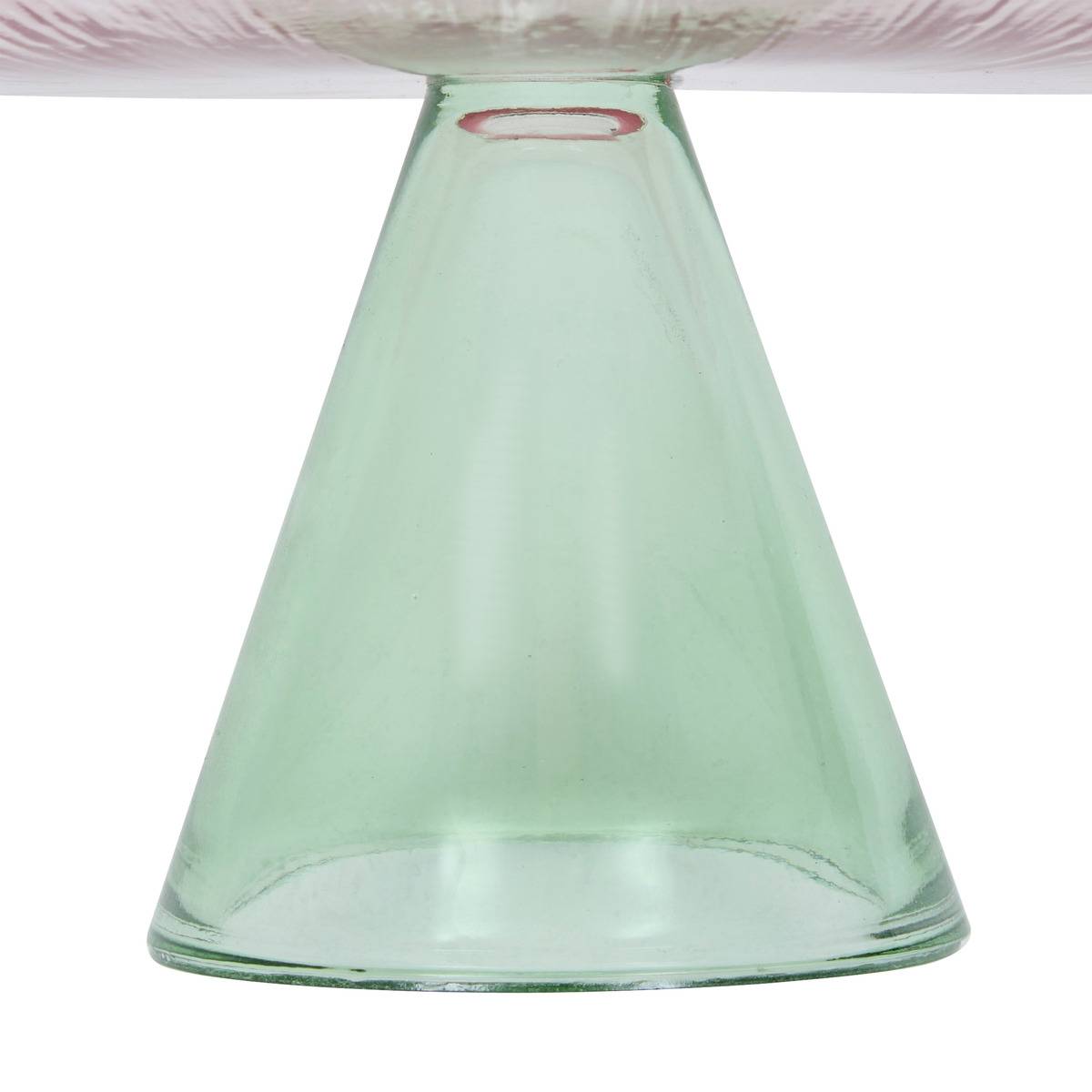Présentoir D28cm FLEUR DE ROSE rose, ATMOSPHERA