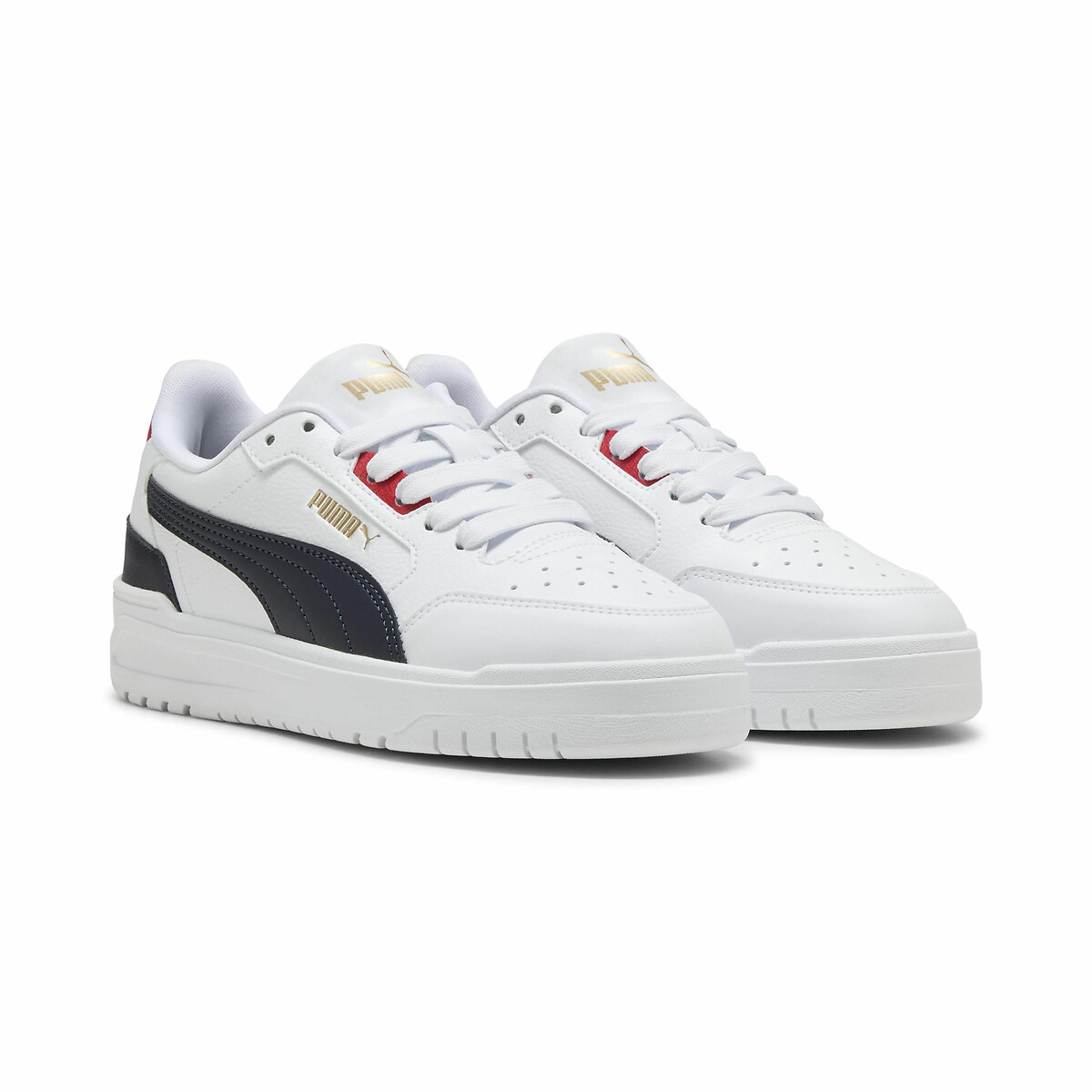 Baskets Shuffle Downtown Lo blanc/bleu marine/rouge, PUMA