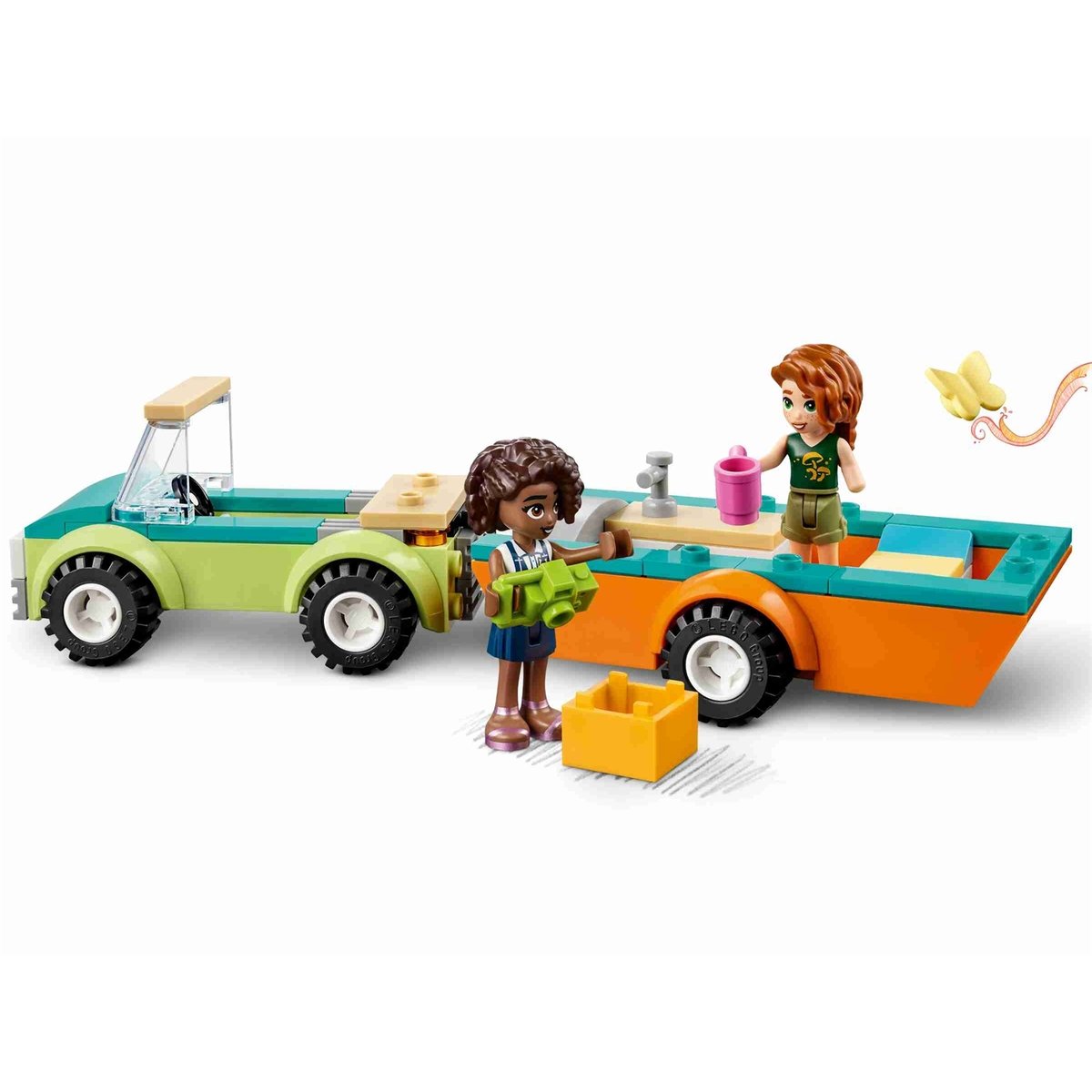 Friends Les vacances en caravane multicolore, LEGO