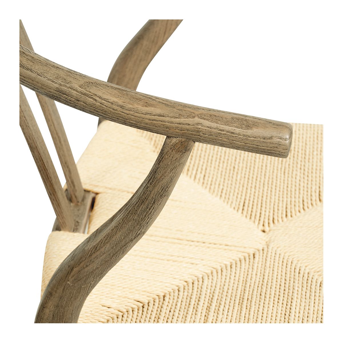Chaise en frêne naturel, BLANC D’IVOIRE