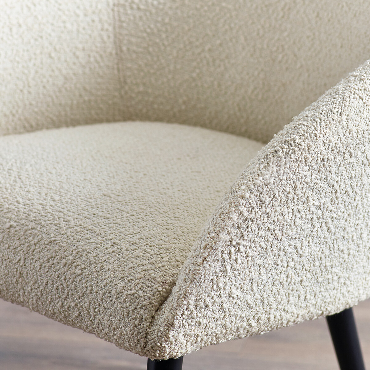 Rhi Boucle Accent Chair ivory, SO'HOME