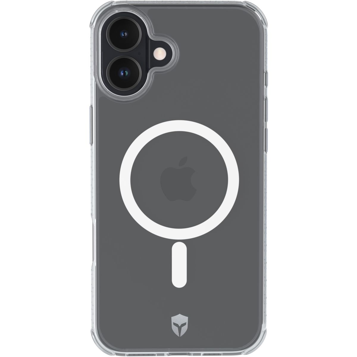Coque iPhone 16 Air MagSafe renforcé couleur unique, FORCE CASE