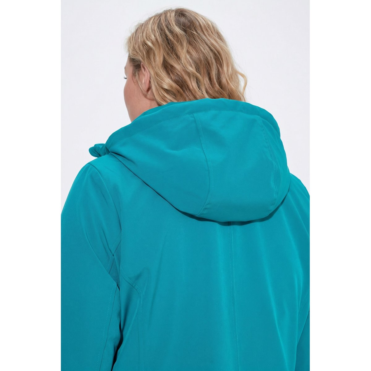 Veste technique HYPRAR à capuche bleu turquoise, ULLA POPKEN